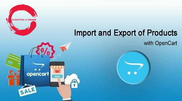 Import and Export of Products with OpenCart